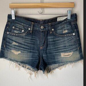 Rag & Bone/Jean cutoff denim shorts